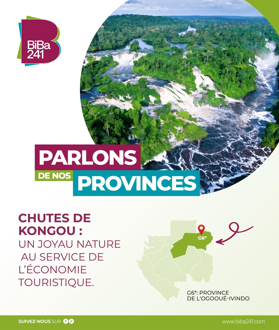 Parlons de nos provinces Chutes de kongou : Un joyau naturel au service de l’économie touristique
